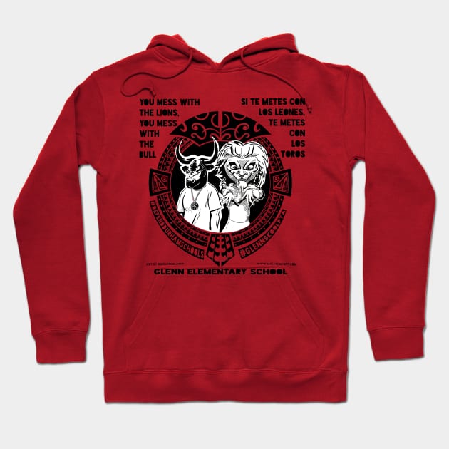 Glenn Elementary Hoodie by Goff House Studios